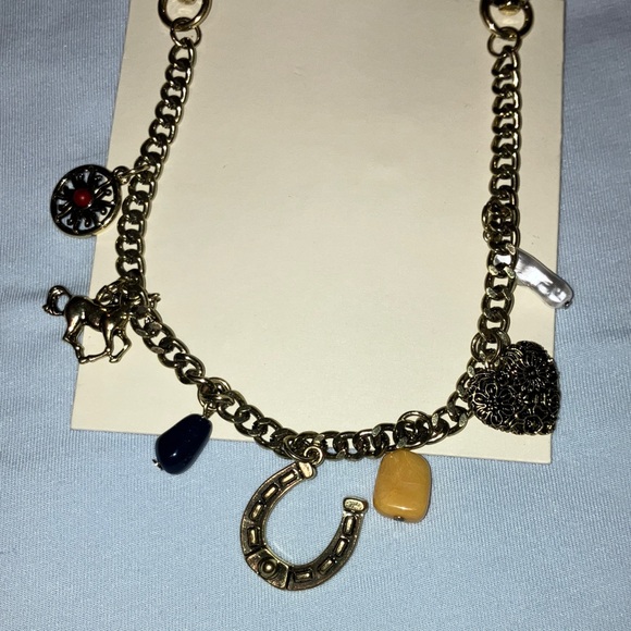 No Boundaries Bag Charm Purse Decor Horse Themed New On Card Sleeve - Picture 2 of 4